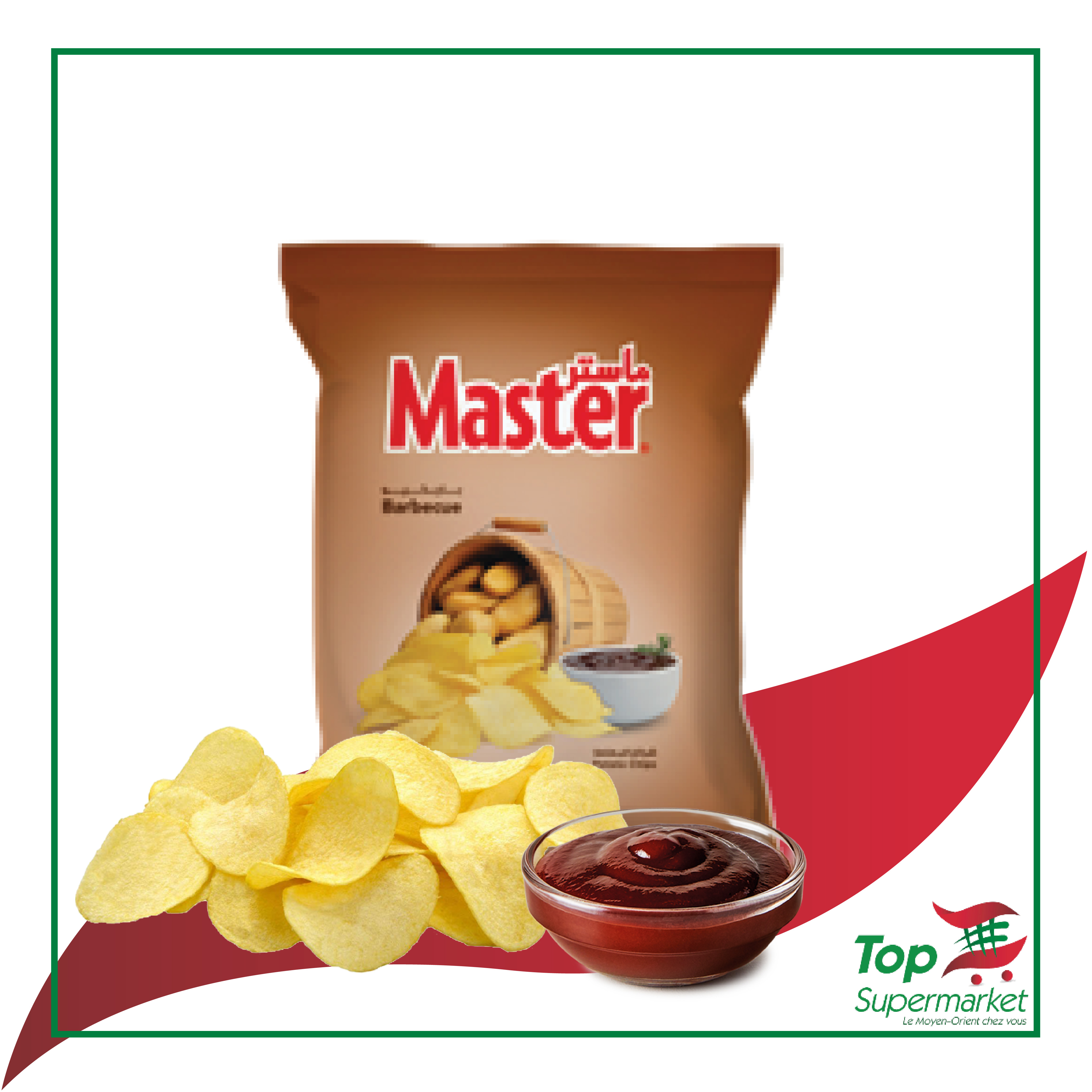 Master Chips Barbecue 37gr